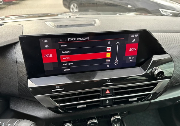 Citroen C4 cena 76900 przebieg: 6600, rok produkcji 2022 z Kleszczele małe 781